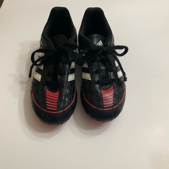 Adidas black and pink girls cleats size 12 - Picture 2 of 6